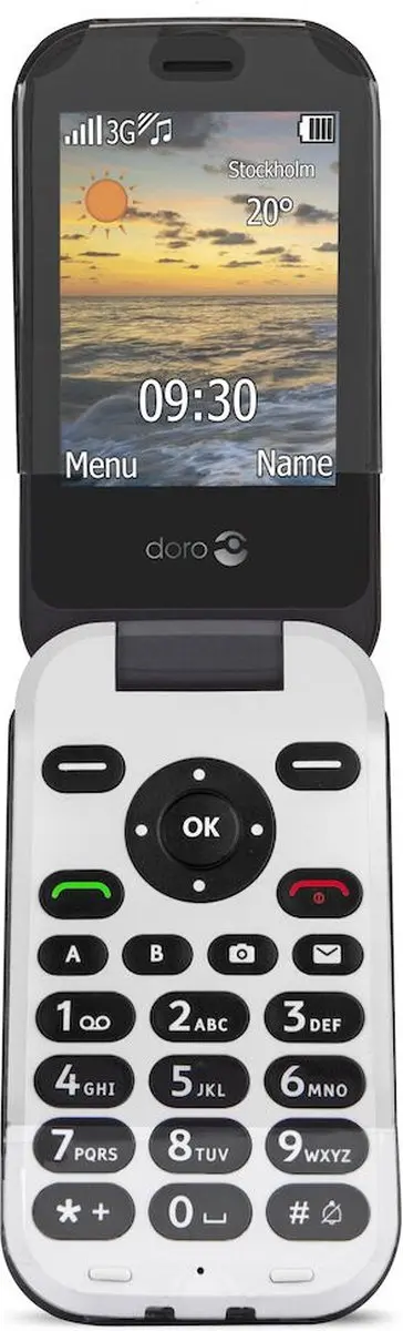 Doro 6620 Carrying Case - Doro PhoneEasy 510 - MPN 270-70547 - Zwart