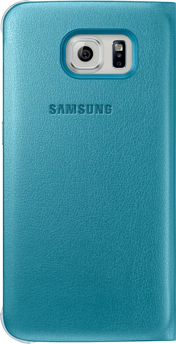 Samsung Galaxy S6 Flip Wallet Hoes - Blauw