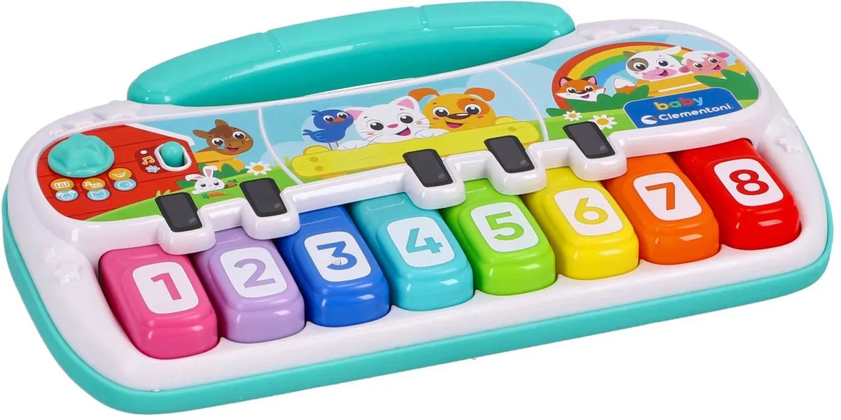 Clementoni Dierenkeyboard Piano - Multicolor