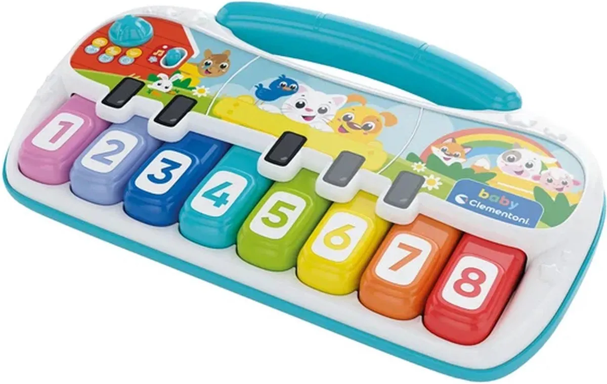 Clementoni Dierenkeyboard Piano - Multicolor
