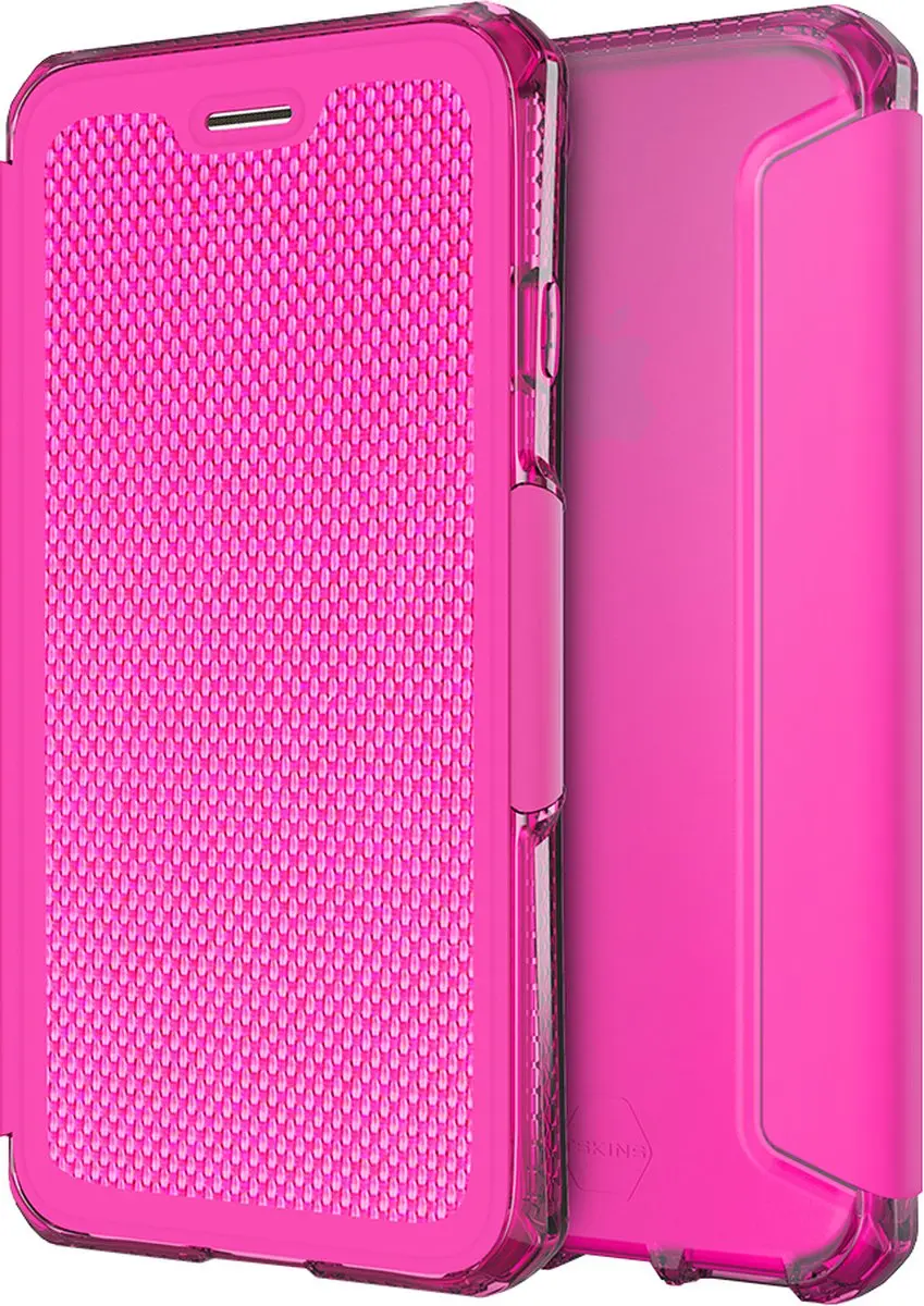 Itskins Spectra Series Versterkt Folio Hoesje - iPhone 7/8 Plus - Roze