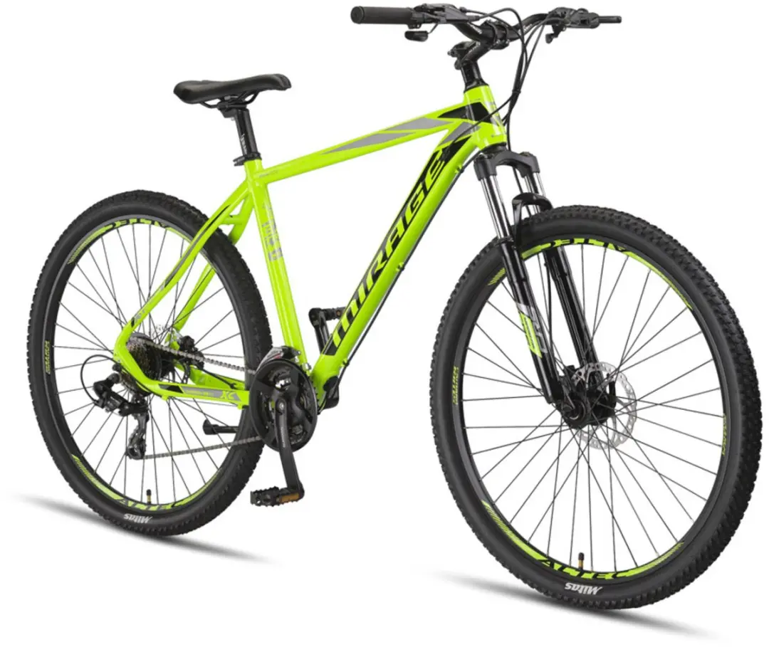 Umit Mirage Hardtail Mountainbike 29" 21V - 50cm - Lime/Zwart