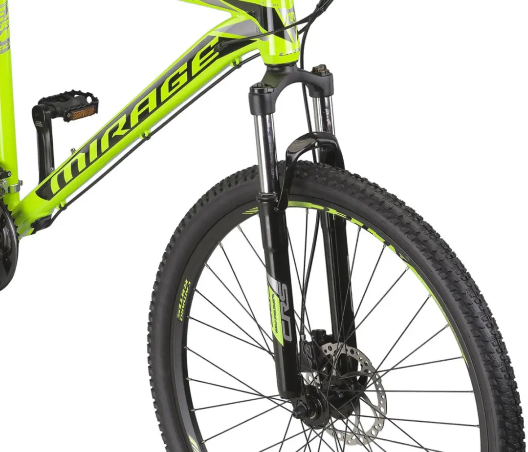 Umit Mirage Hardtail Mountainbike 29" 21V - 50cm - Lime/Zwart