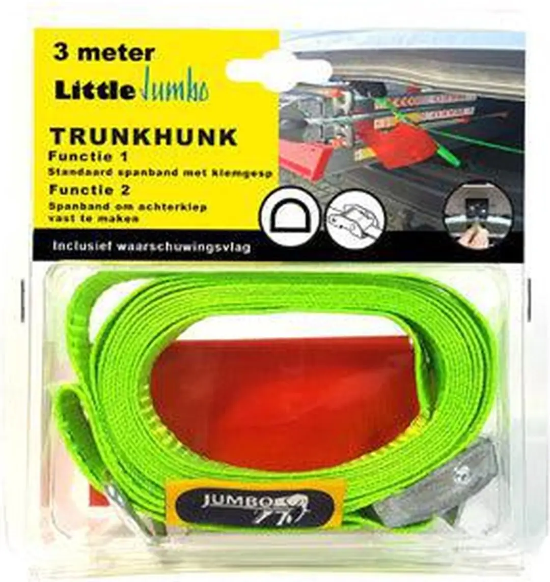 Little Jumbo Trunk Hunk 2-in-1 Spanband Groen