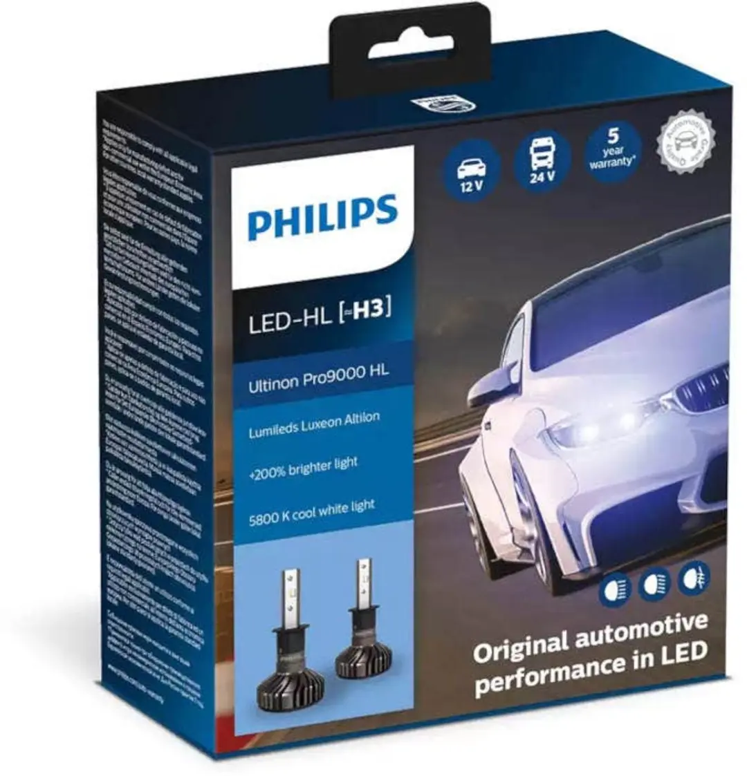 Philips Ultinon Pro9000 H3 LED