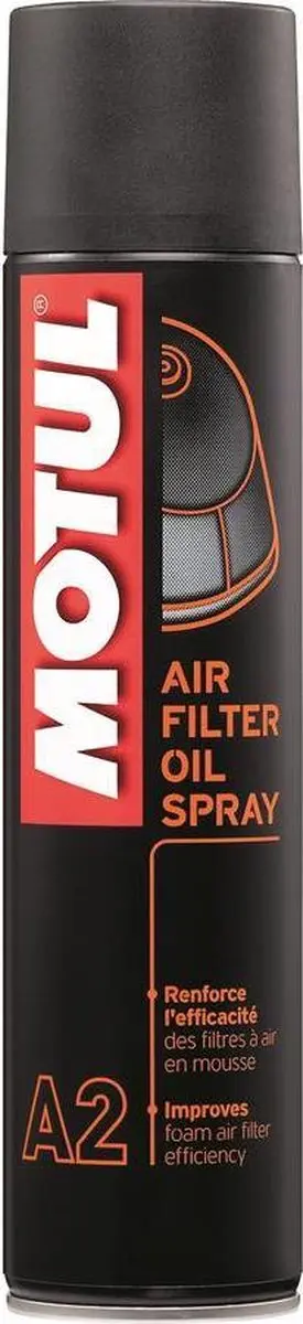 Motul Air Filter Oil Spray A2 400ml - Helder