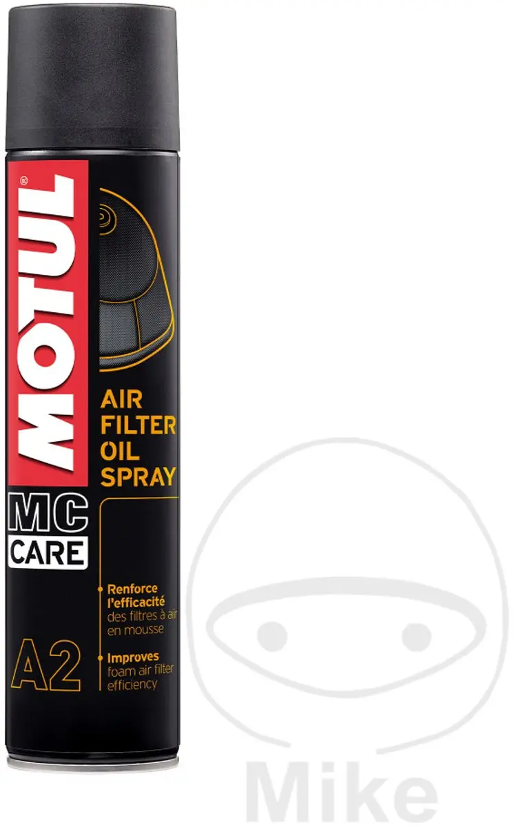 Motul Air Filter Oil Spray A2 400ml - Helder