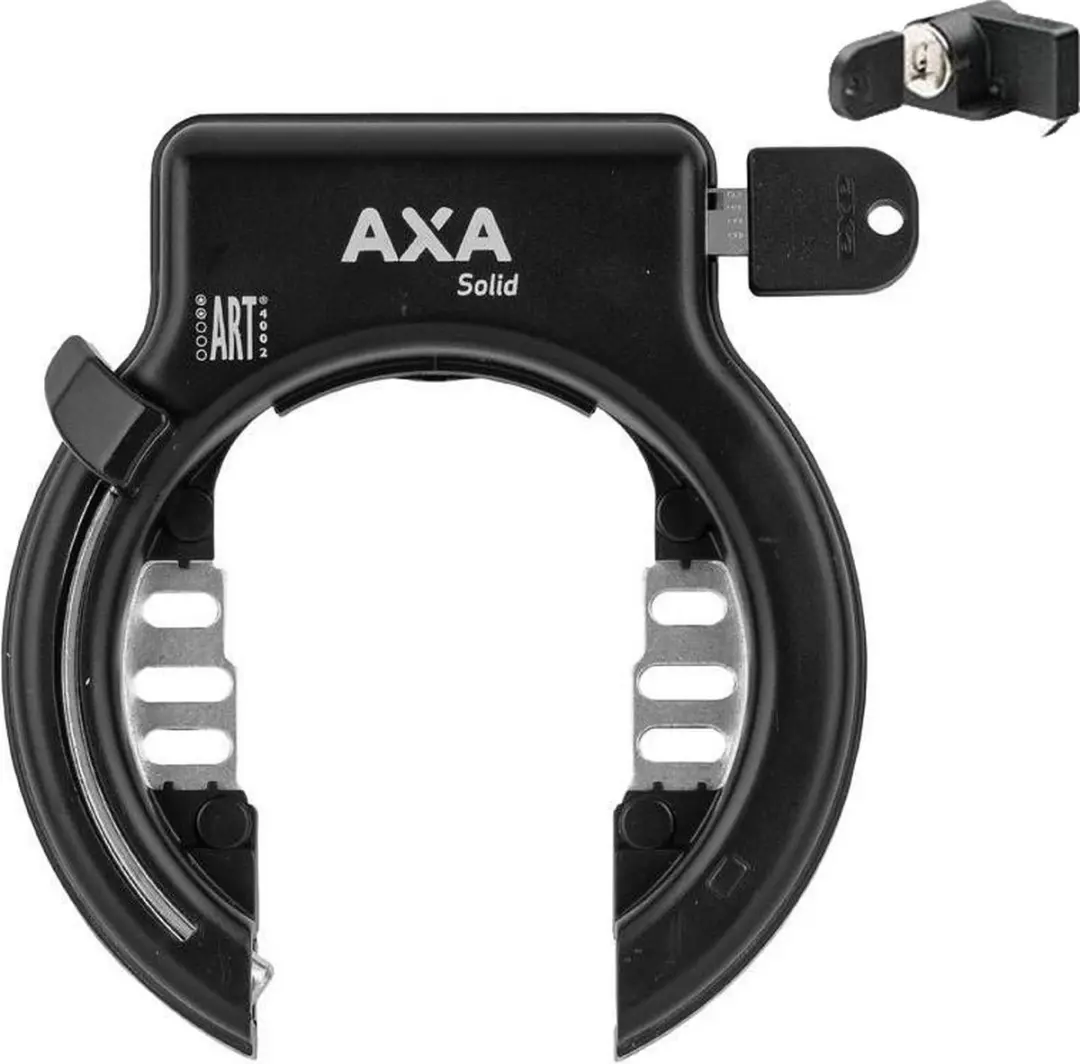 AXA Solid Plus + Accuslot Shimano Rack