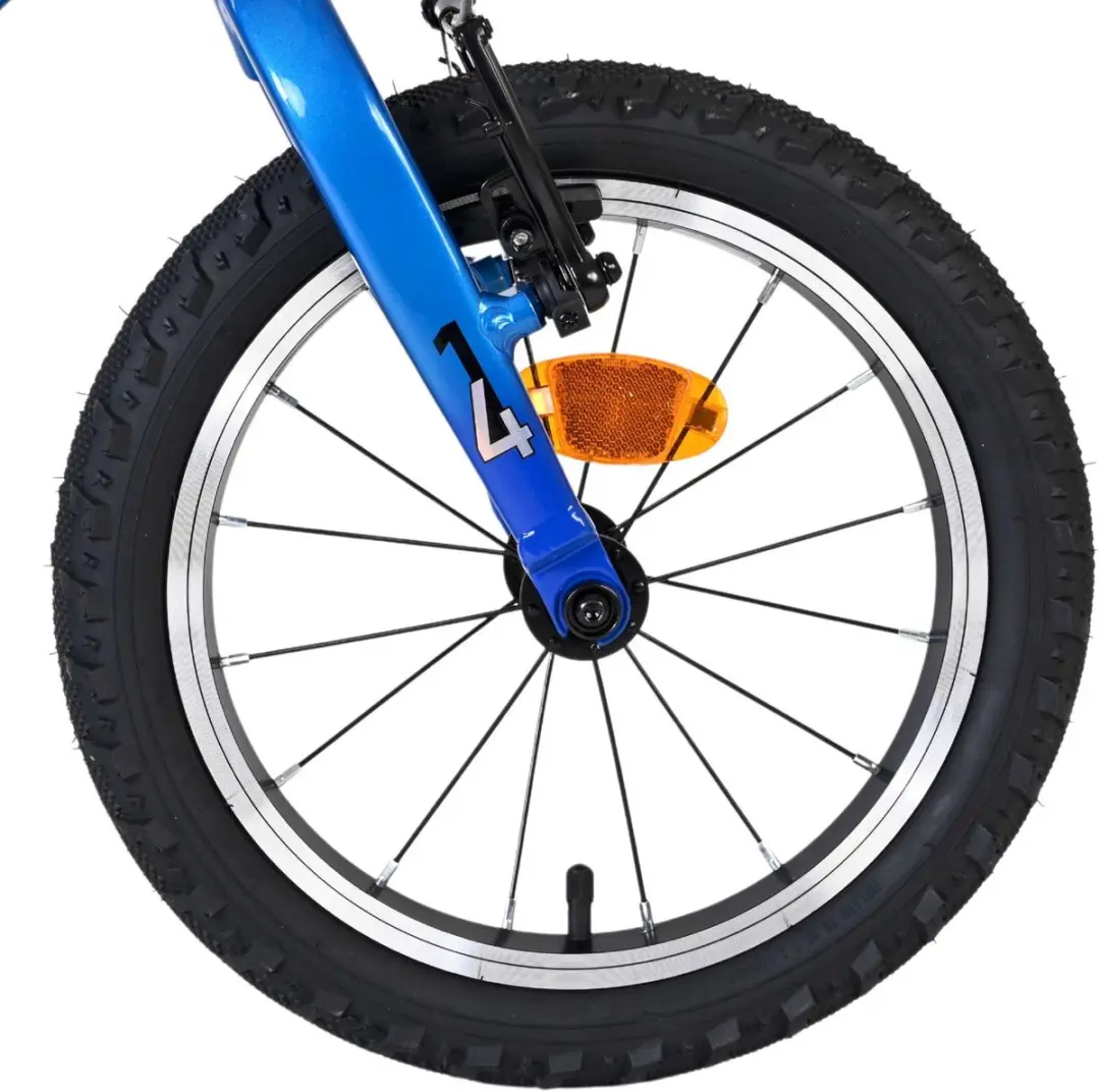 Volare Venom Kinderfiets 14" - Jongens - Blauw - 1 Versnelling - afbeelding 6 van 6
