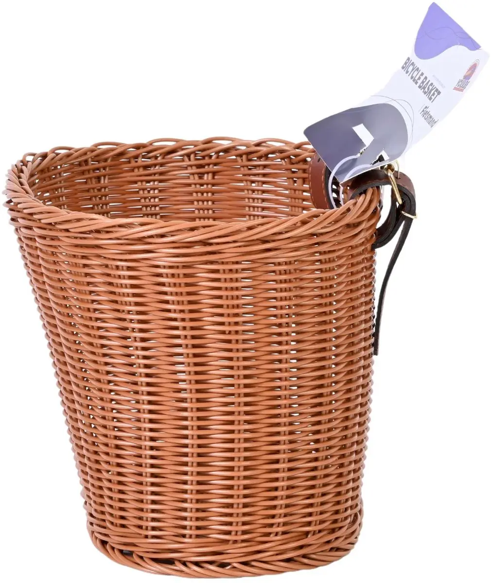 Volare Rieten Mandje - Fietsmand 20L - Bruin