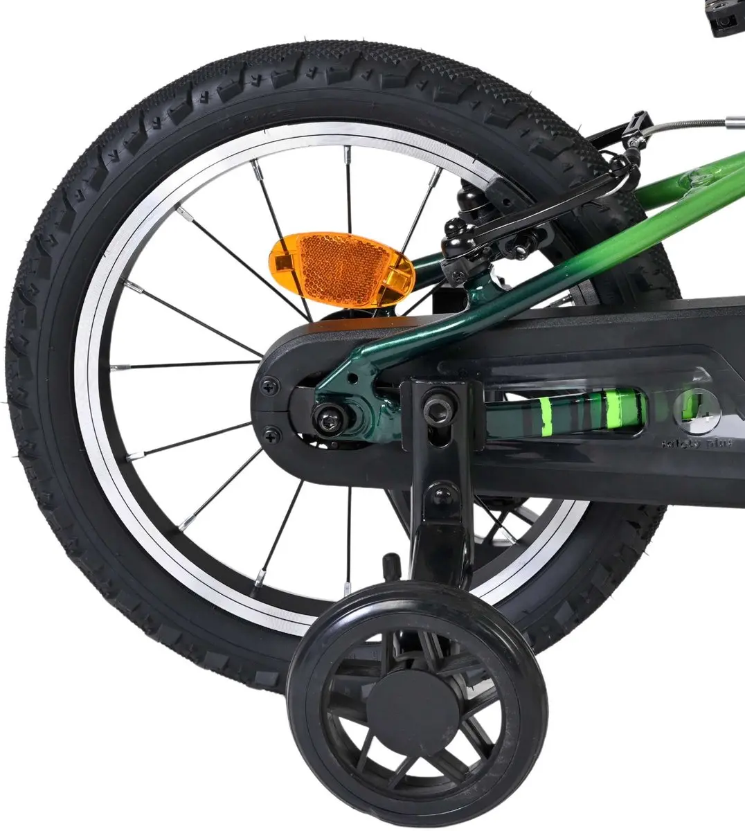 Volare Venom Kinderfiets 14" - Groen - 1 Versnelling