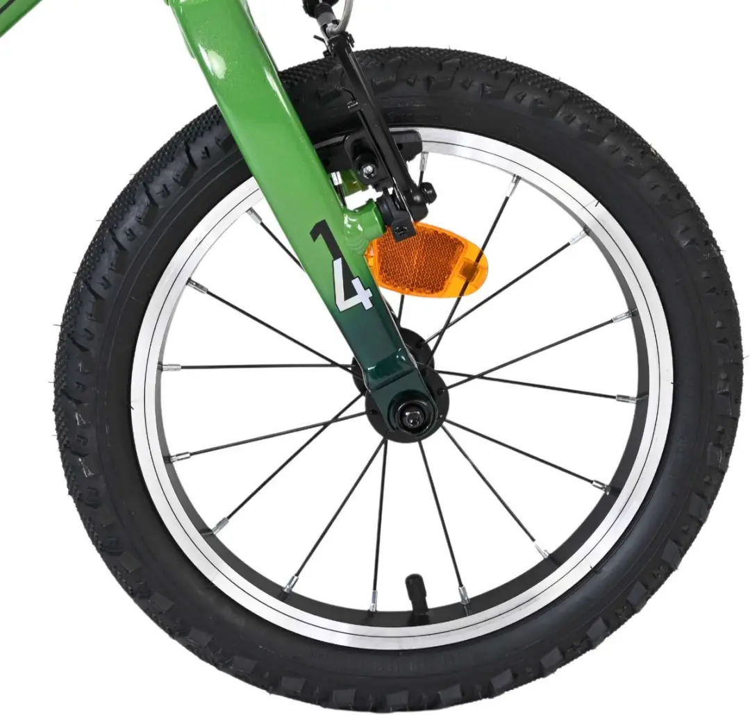 Volare Venom Kinderfiets 14" - Groen - 1 Versnelling - afbeelding 6 van 6
