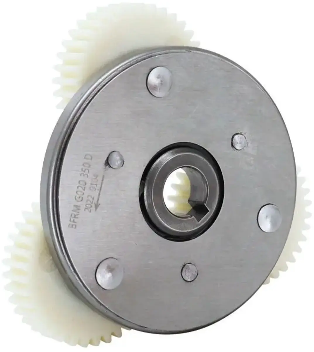 Bafang Nylon Tandwiel Epicycloidaal 36V-250W - Wit/Zilver - afbeelding 2 van 2