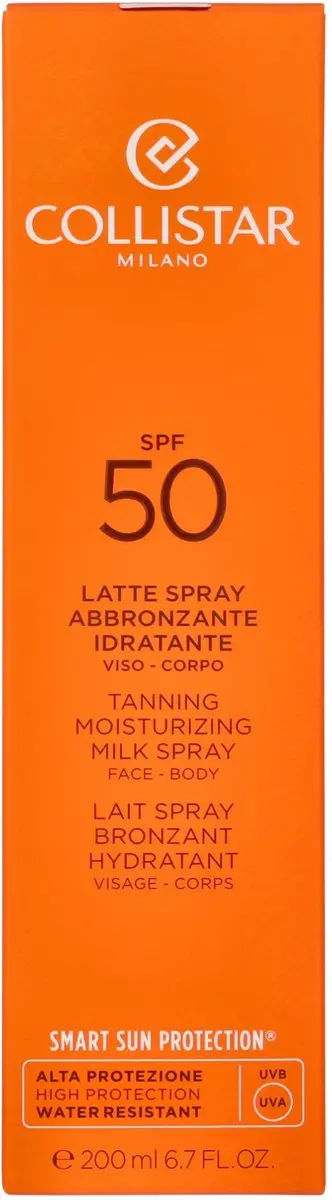Collistar Tanning Moisturizing Milk Spray SPF50 200ml