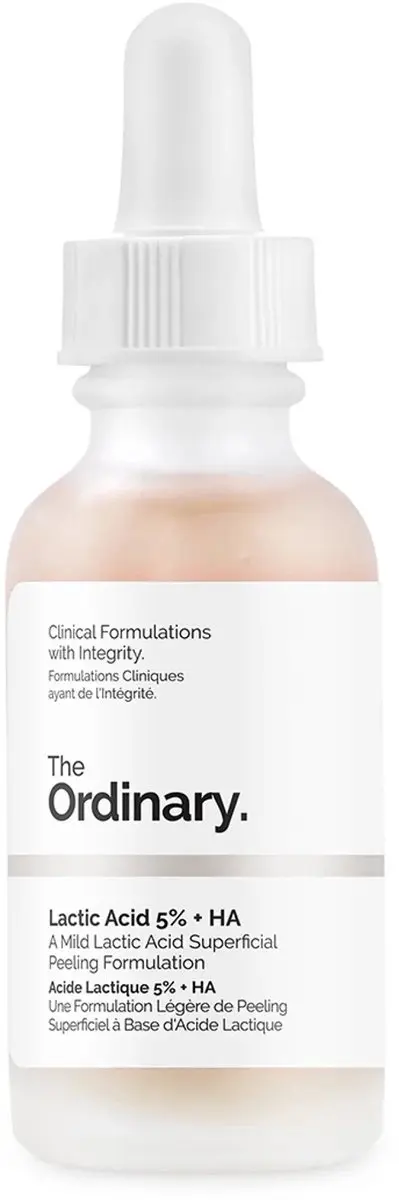The Ordinary Lactic Acid 5% + HA 2% Gezichtspeeling Serum 30ml
