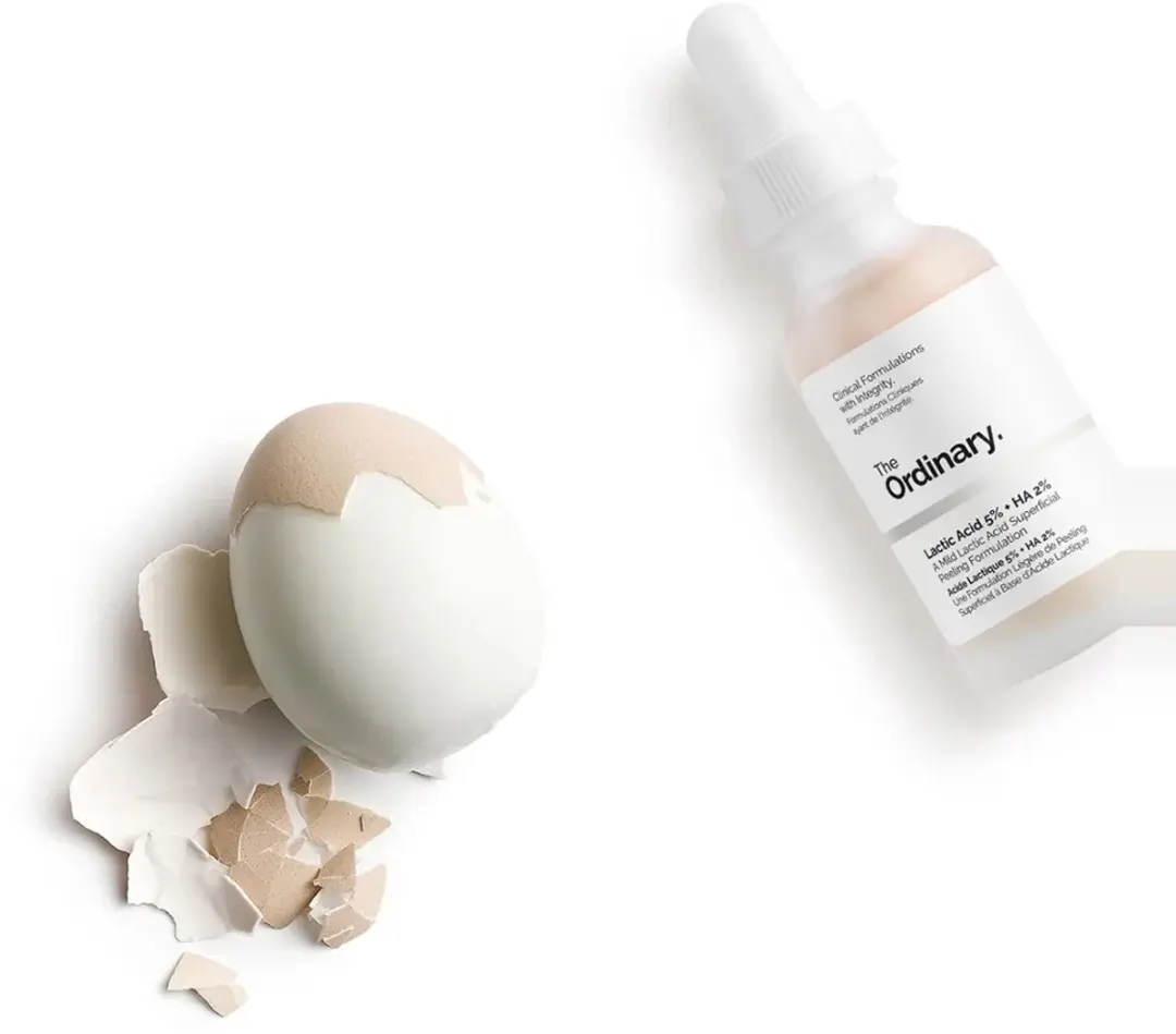The Ordinary Lactic Acid 5% + HA 2% Gezichtspeeling Serum 30ml