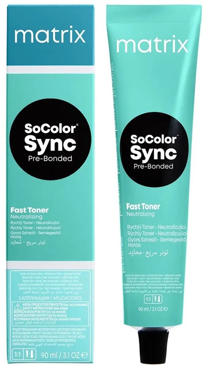Matrix SoColor Sync Pre-Bonded Toner 5WN 90ml - Permanent