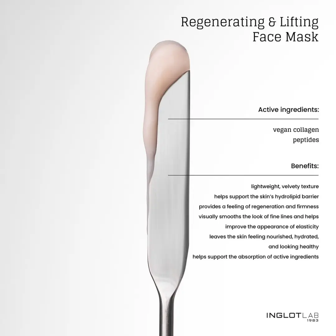 Inglot Lab Regenererend & Liftend Gezichtsmasker 50ml