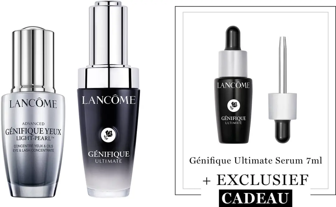 Lancôme Génifique Ultimate Serum & Oogserum Routine