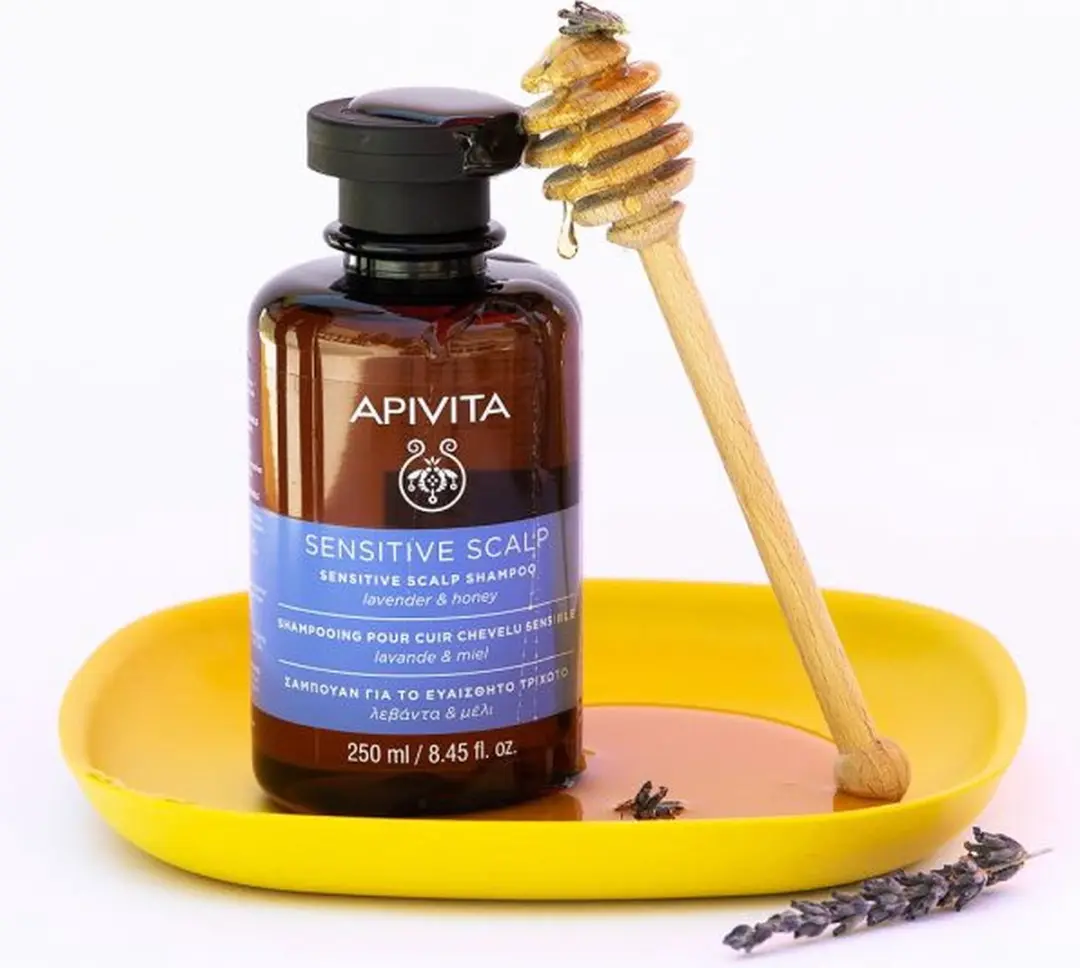 Apivita Sensitive Scalp Soothing Honey Lavender Shampoo 250ml