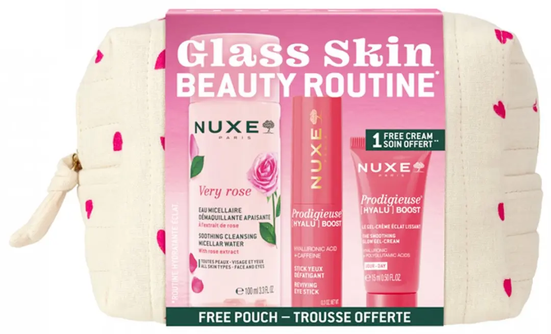 Nuxe Glass Skin Beauty Routine Kit
