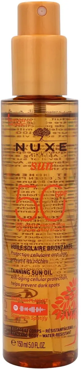 Nuxe Tanning Sun Oil SPF 50 - 150ml
