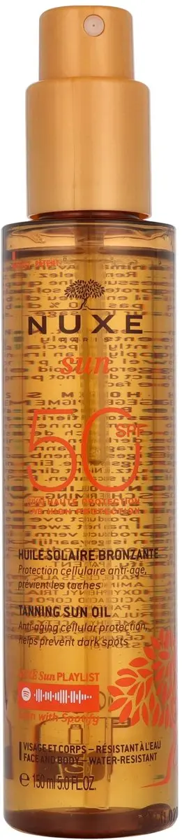 Nuxe Tanning Sun Oil SPF 50