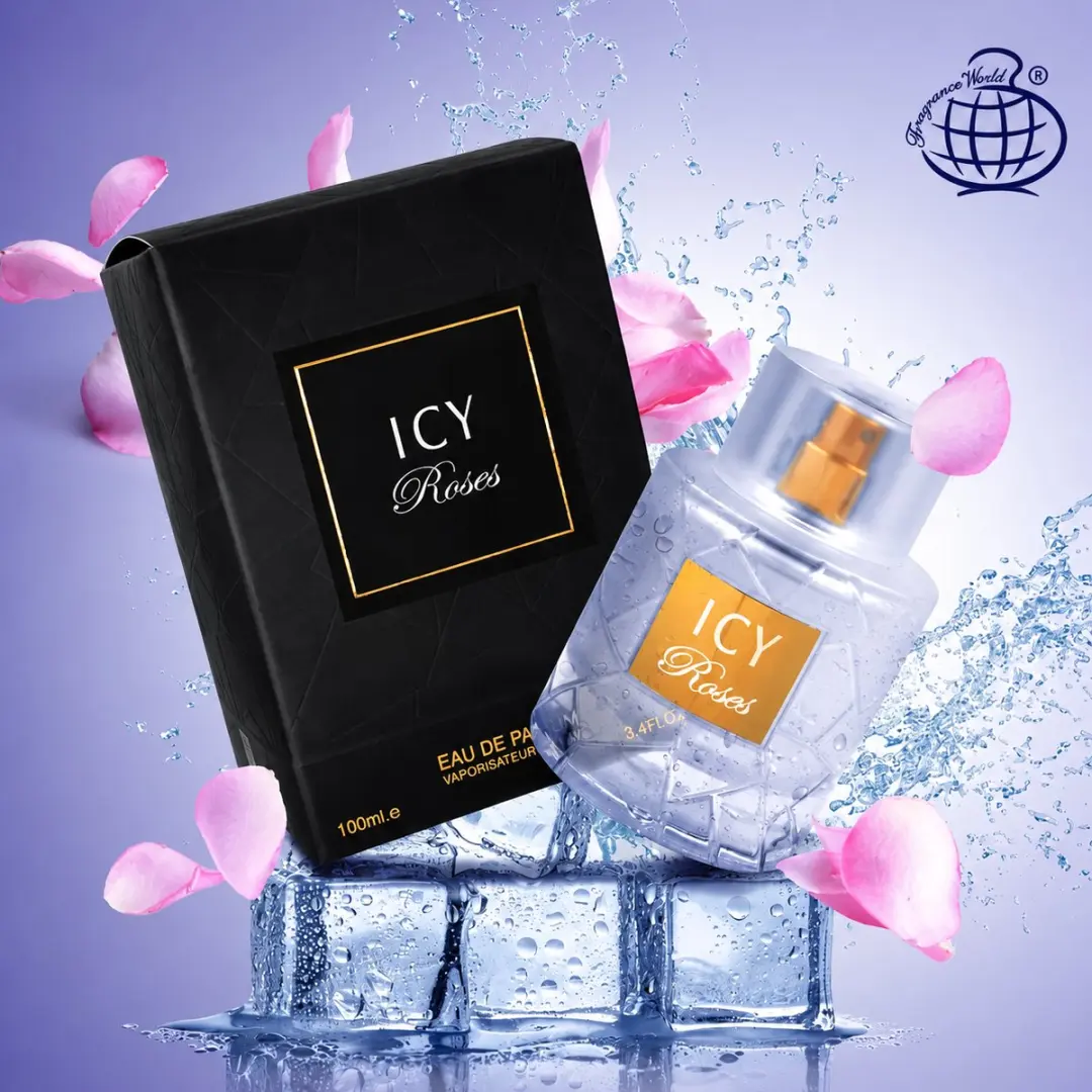Fragrance World Icy Roses Eau de Parfum 100ml