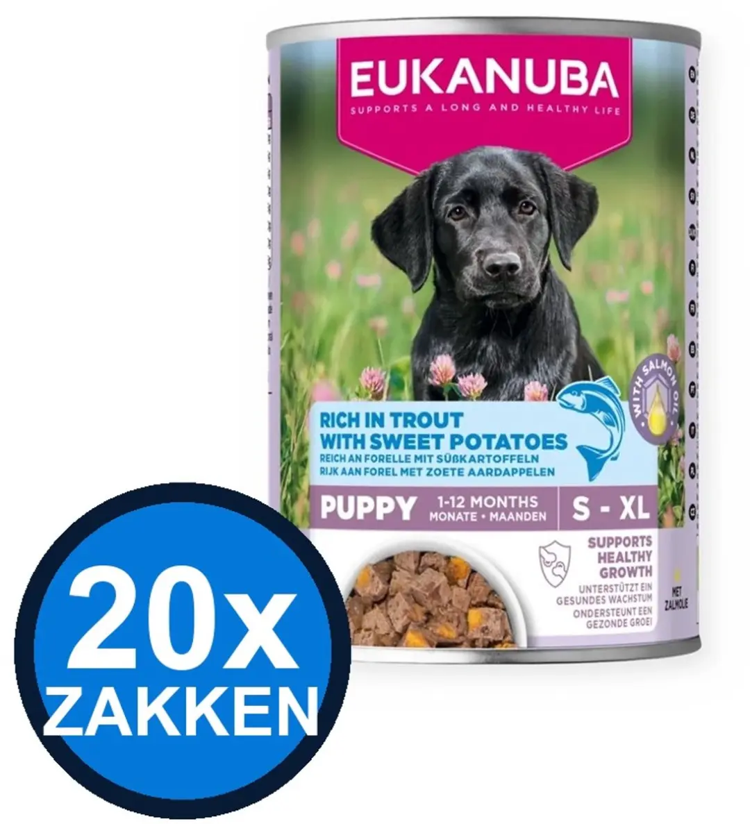Eukanuba Life Care Natvoer Puppy Forel & Zoete Aardappel 400g