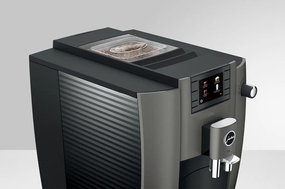 Jura E6 Dark Inox Volautomatische Espressomachine - 11 Programma's