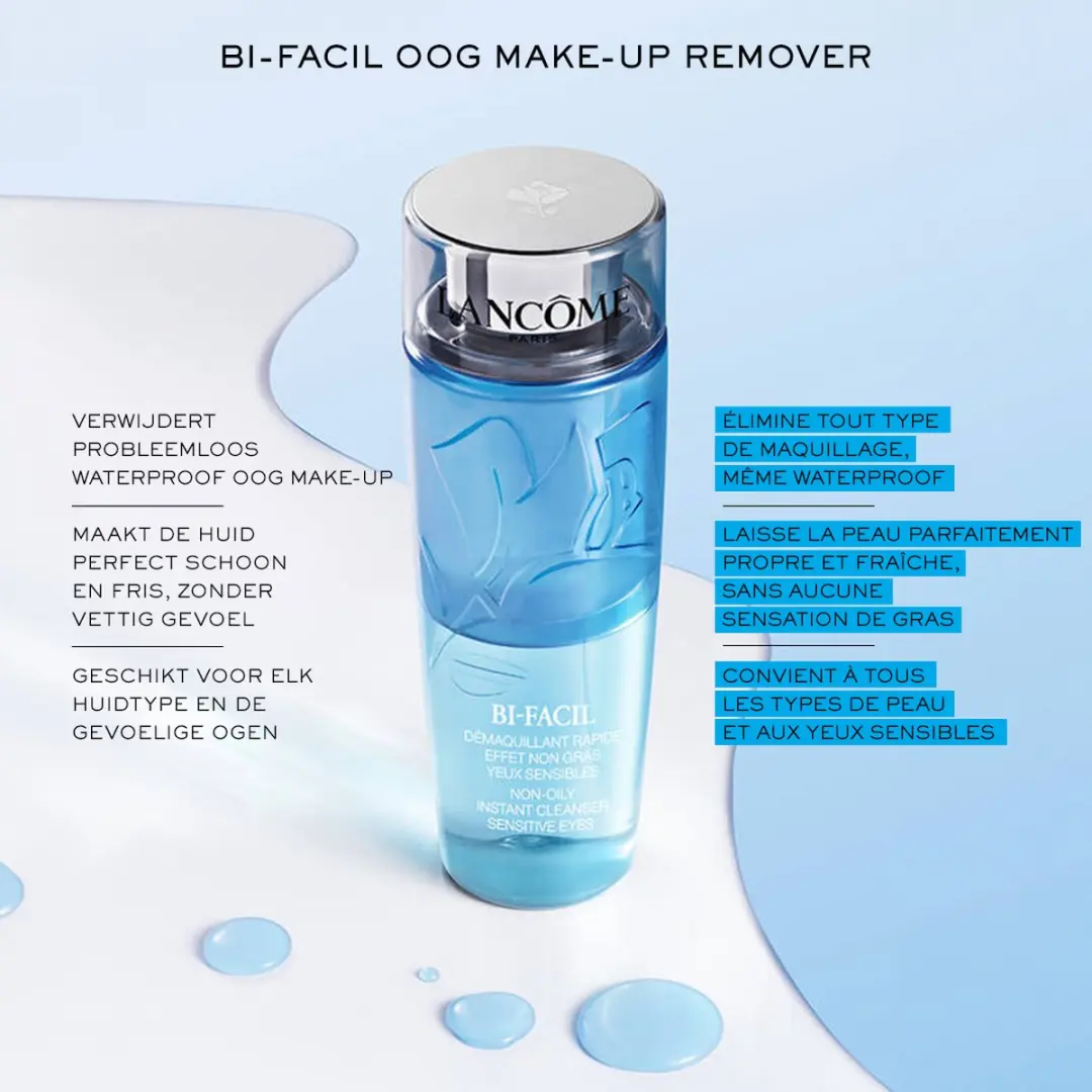 Lancôme Bi-Facil Oogmake-up Remover 3x125ml