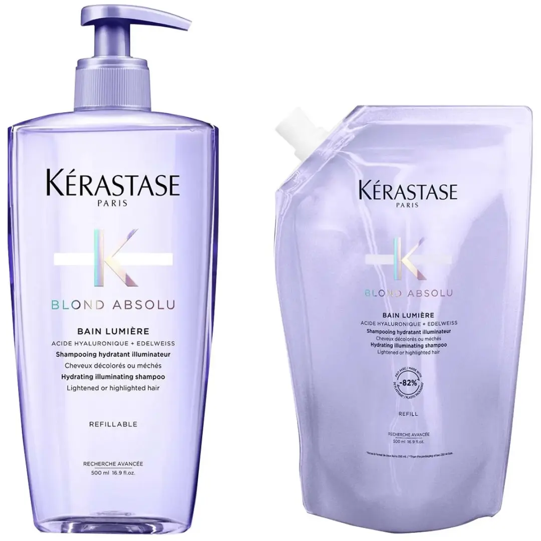 Kérastase Blond Absolu Bain Lumière Shampoo - 1L Set