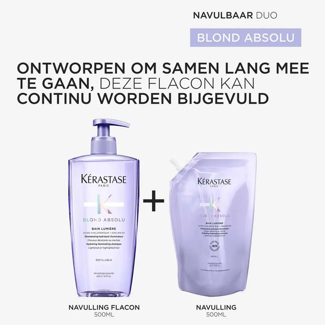 Kérastase Blond Absolu Bain Lumière Shampoo - 1L Set