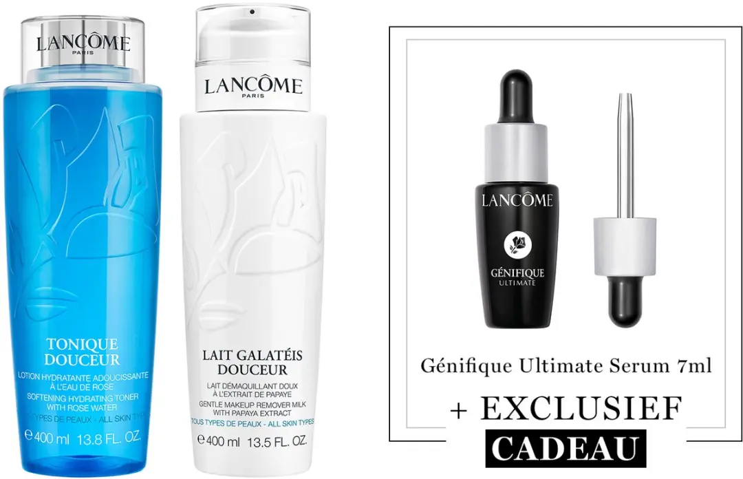 Lancôme Galatéis Douceur & Tonique Douceur Routine