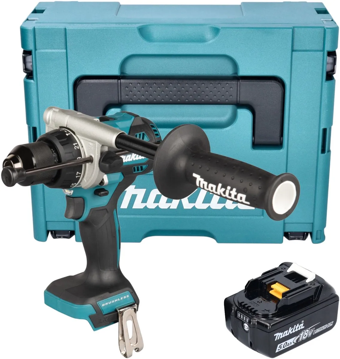 Makita DHP492T1J Accu-klopboormachine 18V 141Nm