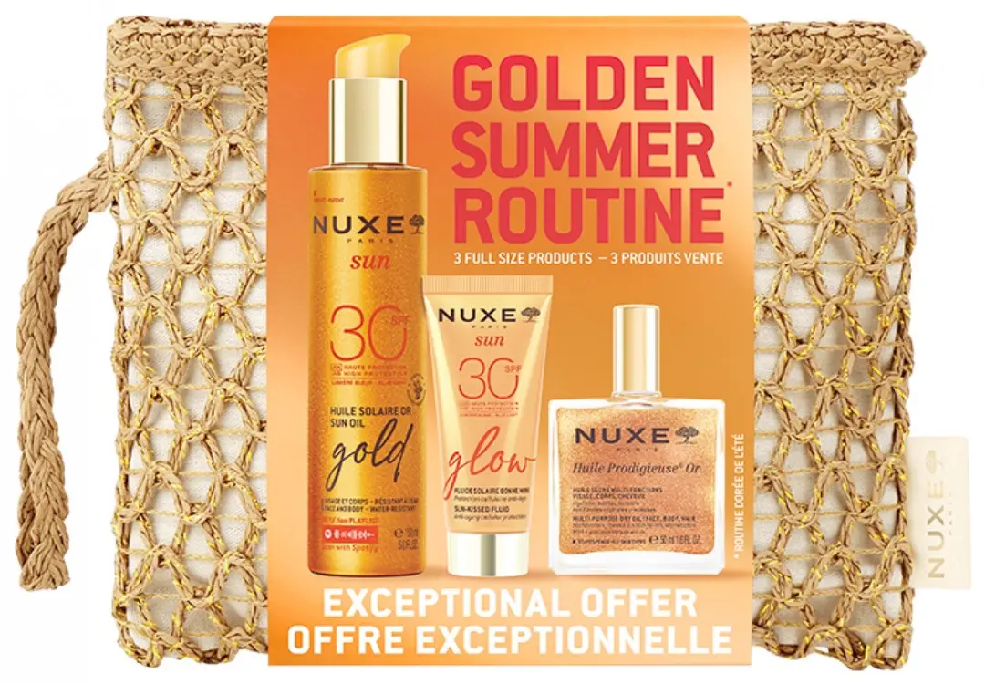 Nuxe Trousse Routine Dorée de l'Été 240ml
