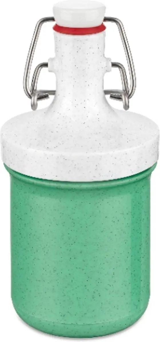 Koziol Plopp To Go Mini Waterfles 0.2L - Appel Groen