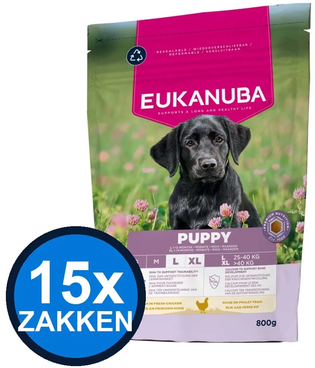 Eukanuba Life Care Puppy Large Kip