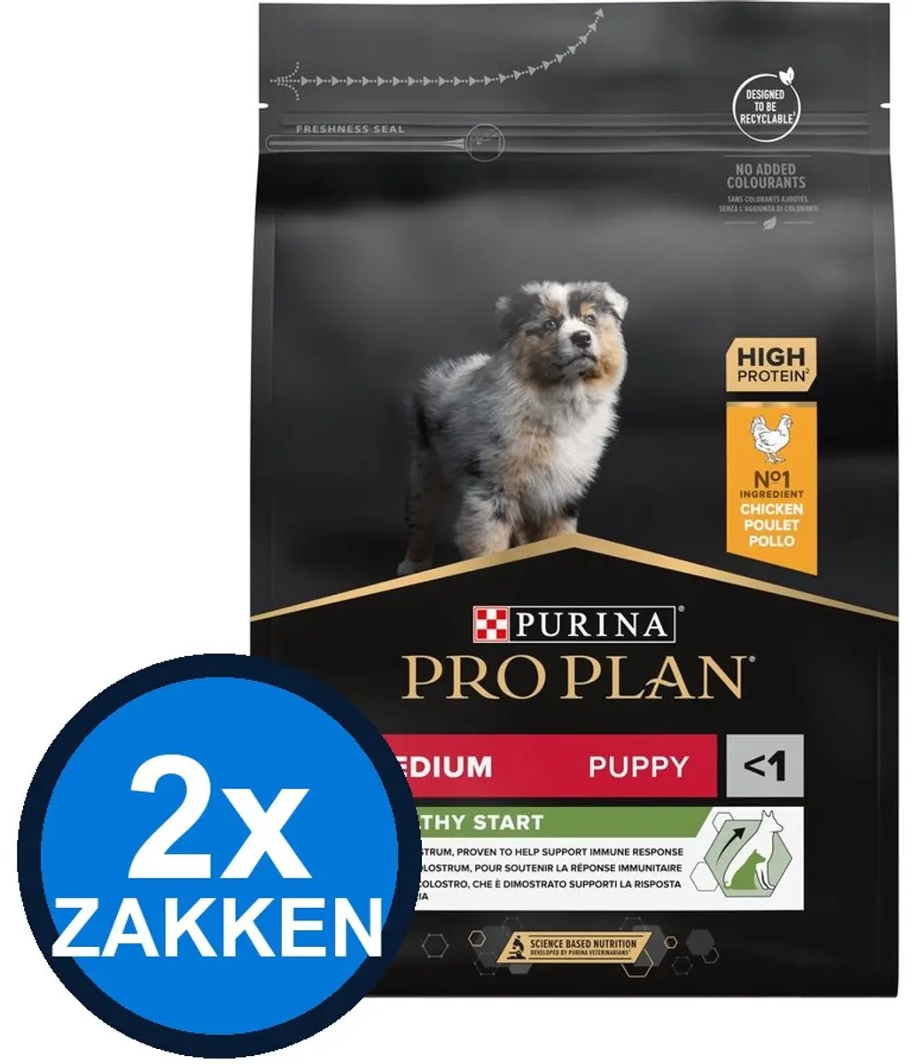 Pro Plan Puppy Medium Healthy Start Kip