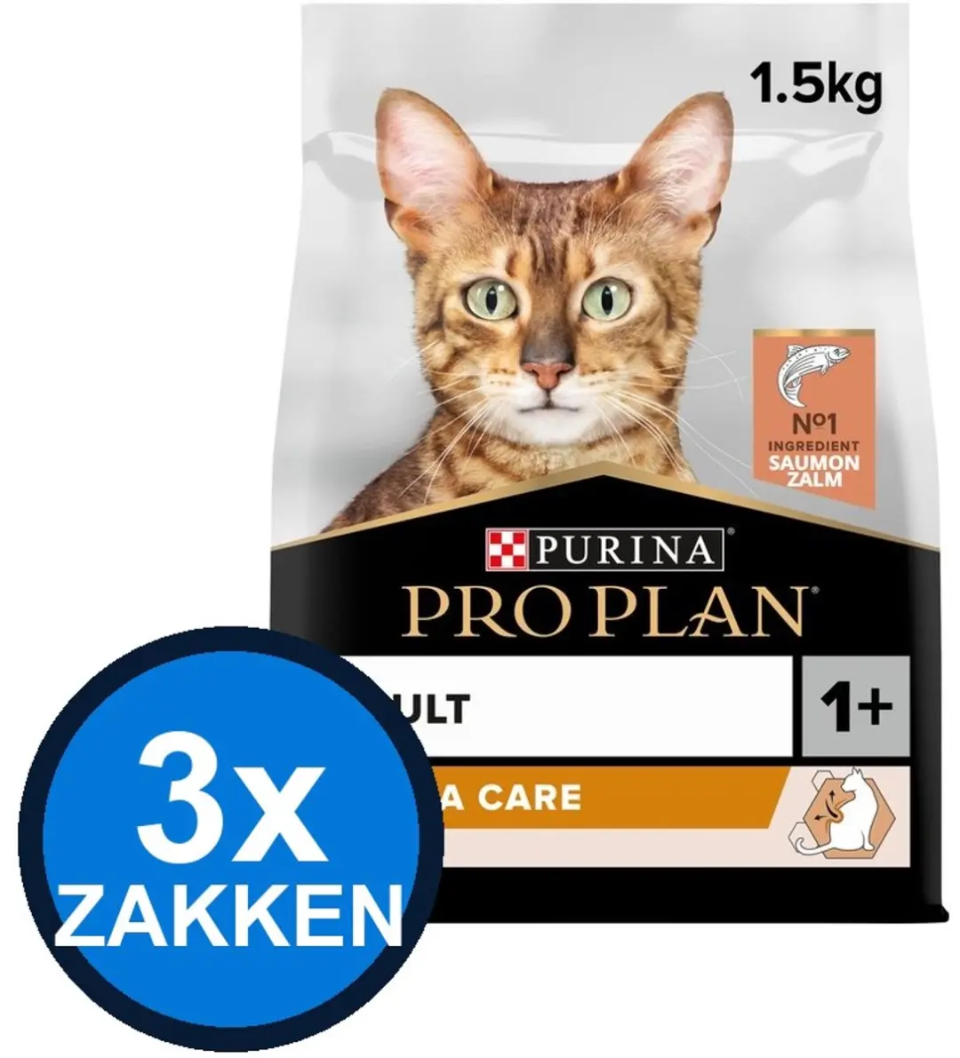 Pro Plan Adult Elegant Derma Care Zalm Kattenvoer Droogvoer