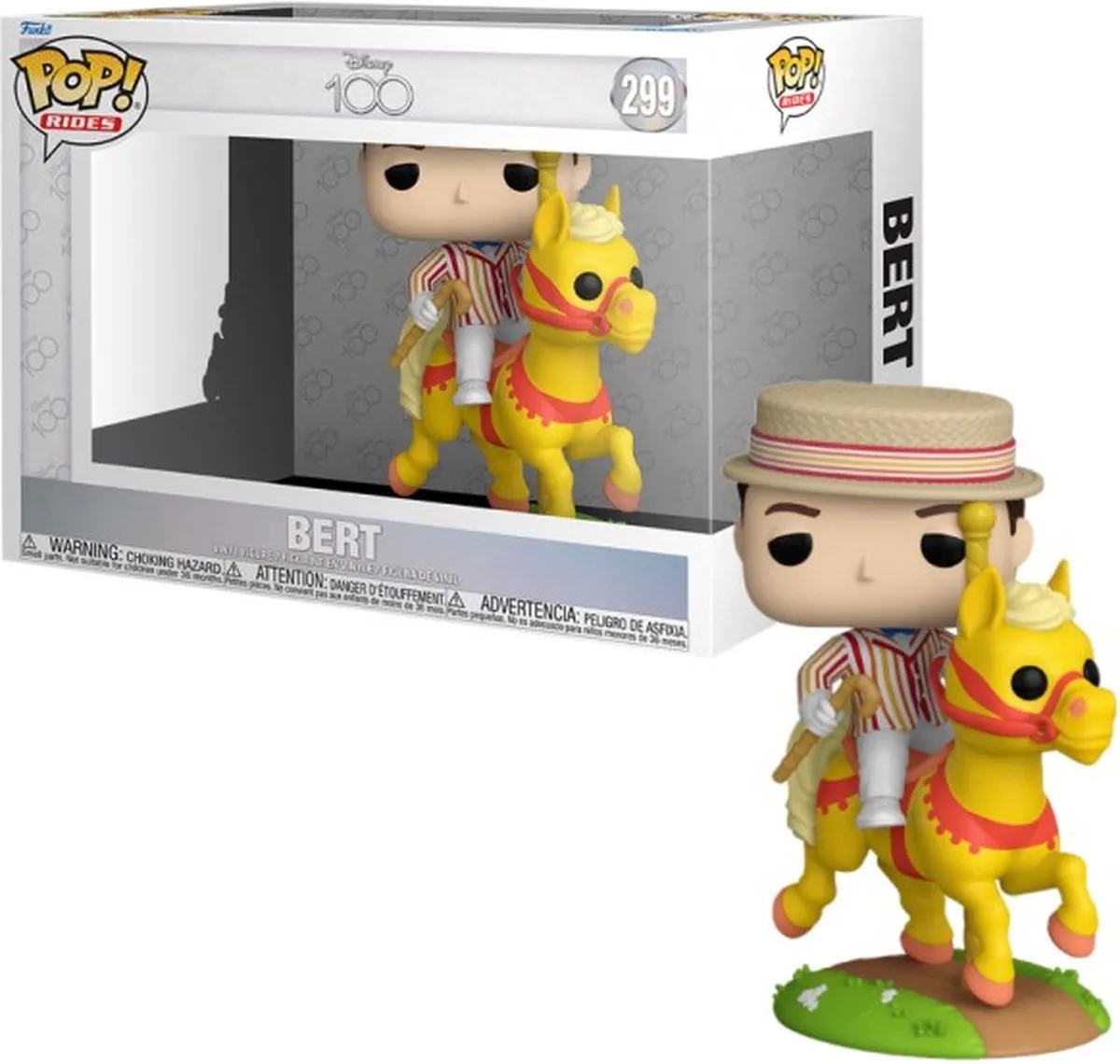 Funko Mary Poppins POP! Bert Disney 100th Anniversary - 9cm - Multicolours