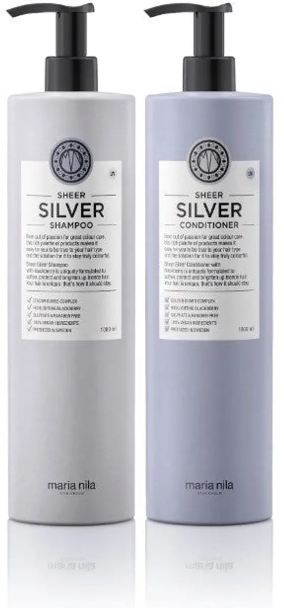 Maria Nila Sheer Silver Care Set
