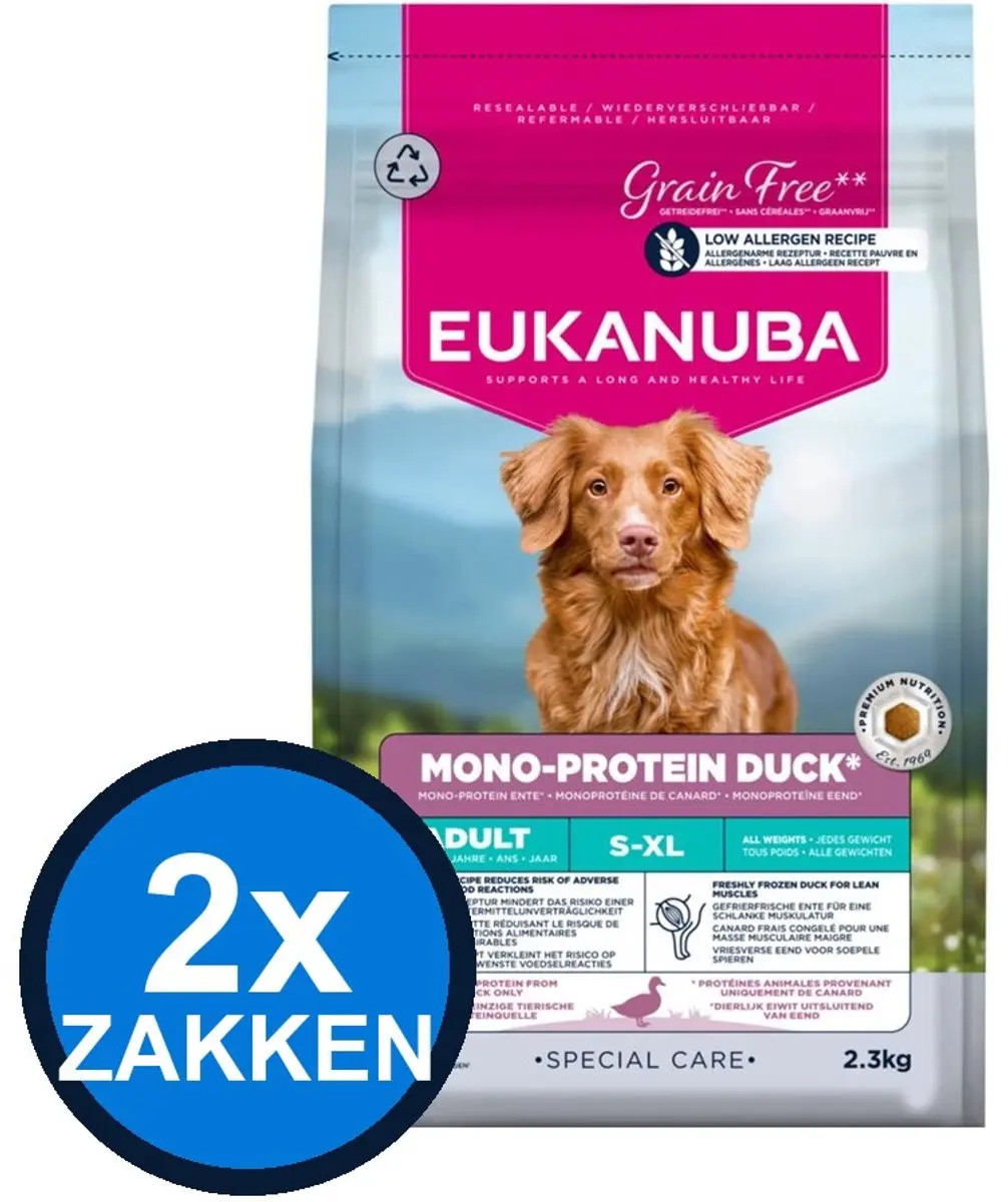 Eukanuba Special Care Dog Adult Mono-Protein Eend