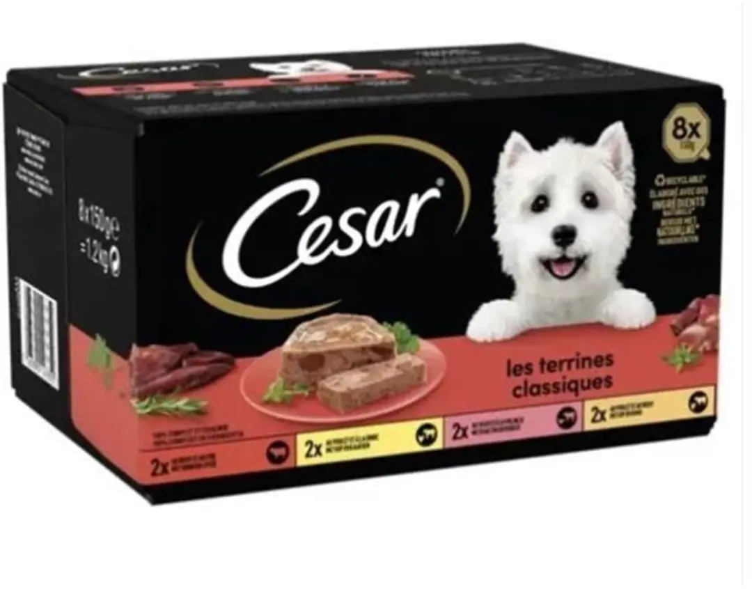 César Hond Classic Terrines 1200g (8x150g)