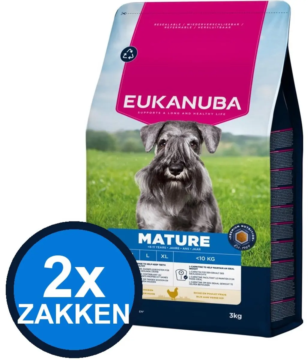 Eukanuba Life Care Dog Mature Small Chicken