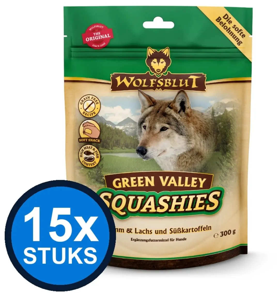 Wolfsblut Squashies Green Valley Hondenvoer Droogvoer