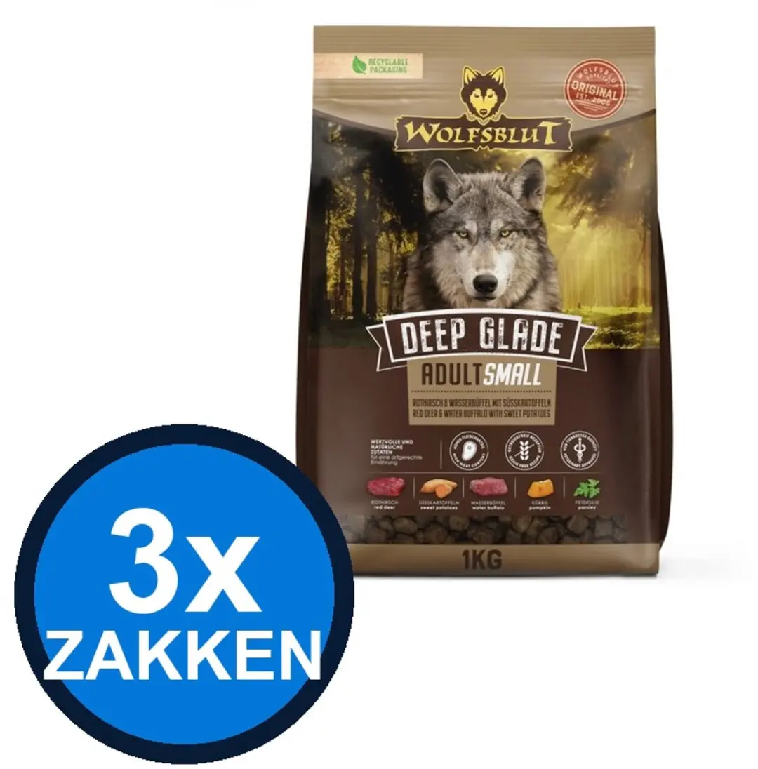Wolfsblut Adult Deep Glade Small Breed Hondenvoer