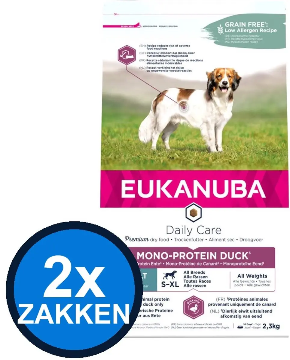 Eukanuba Daily Care Adult Mono-Protein Eend