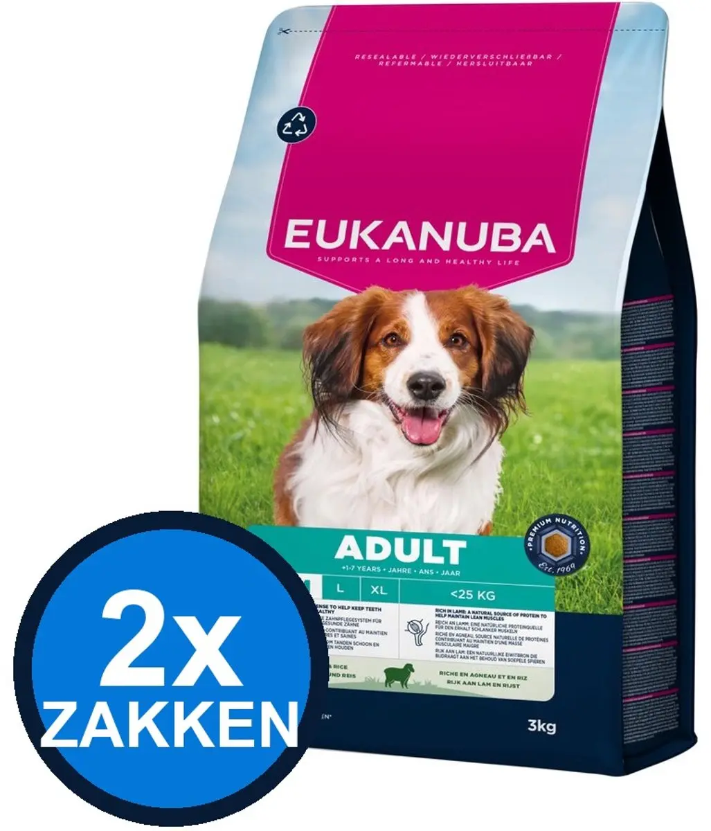 Eukanuba Life Care Adult Small/Medium Lam & Rijst