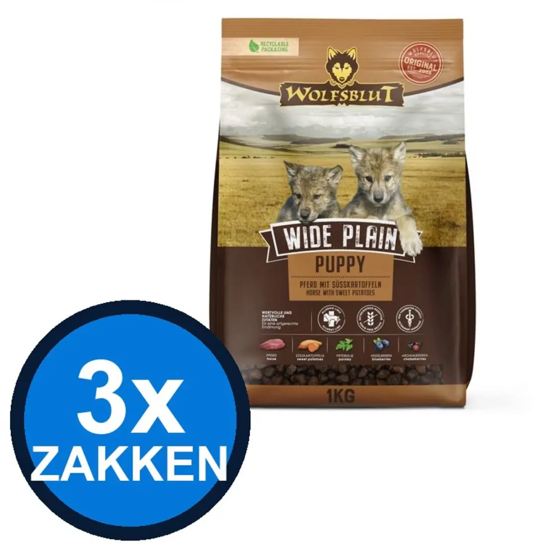 Wolfsblut Puppy Wide Plain Droogvoer